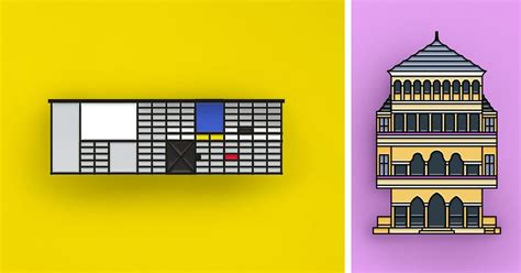 Sleek Architecture Enamel Pins Let You Accessorize With The Worlds