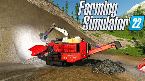 Fs22let S Play Farming Simulator 22 Testing The New Terex Finlay Cone