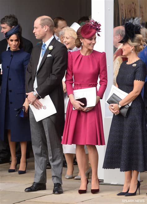 Another royal wedding is in the books — princess eugenie of york married jack brooksbank on friday in a ceremony inside st. Kate looks pretty in pink at Princess Eugenie's wedding - Kate Middleton Style