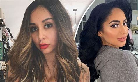 snooki says angelina pivarnick isn t on speaking terms with jersey shore castmates daily mail