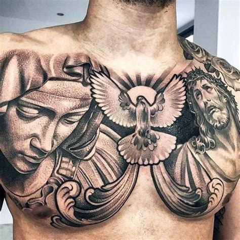 Angel tattoos are some of the most popular tattoo designs of all. 60 3D Jesus Tattoo Designs For Men - Religious Ink Ideas