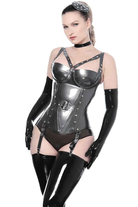 The Dramatic Valencia Harness Overbust Corset Handmade In Mm Latex