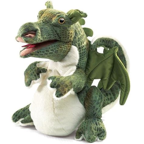 Folkmanis Dragon Baby Hand Puppet Hand Puppets
