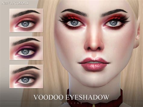 The Sims Resource Voodoo Eyeshadow N22