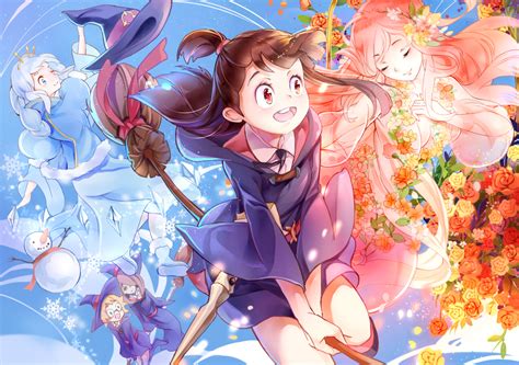 akko kagari amicis amisic little witch academia lotte yanson sucy manbavaran