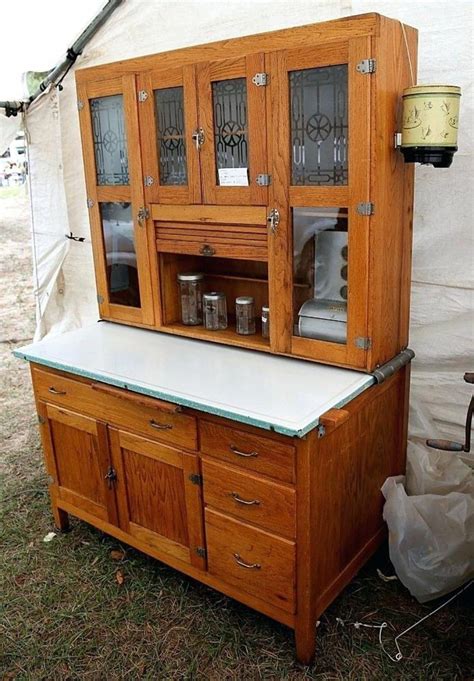 Awesome Farmhouse Style Antique Kitchen Antique Hoosier Cabinet