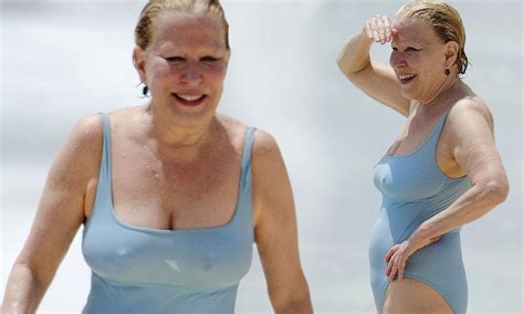 Bette Midler Looks Great In A Swimsuit At Years Old Daily Mail Online