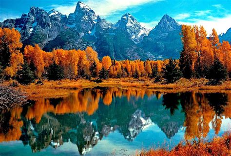 Autumn Reflections Wallpapers Wallpaper Cave