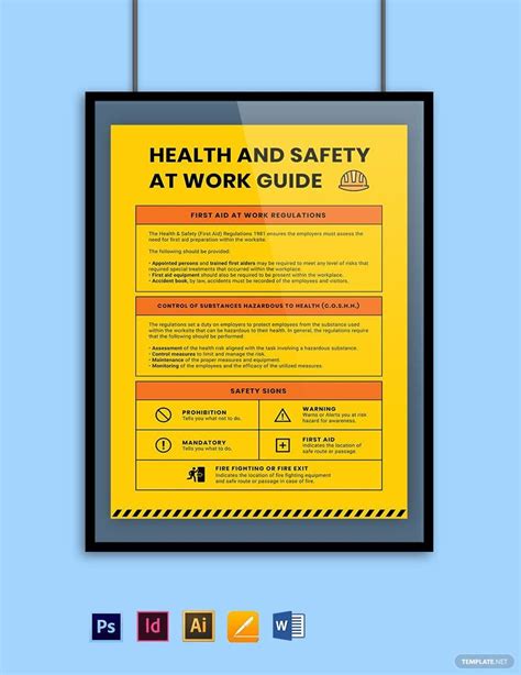 Safety Poster Template In Word Free Download
