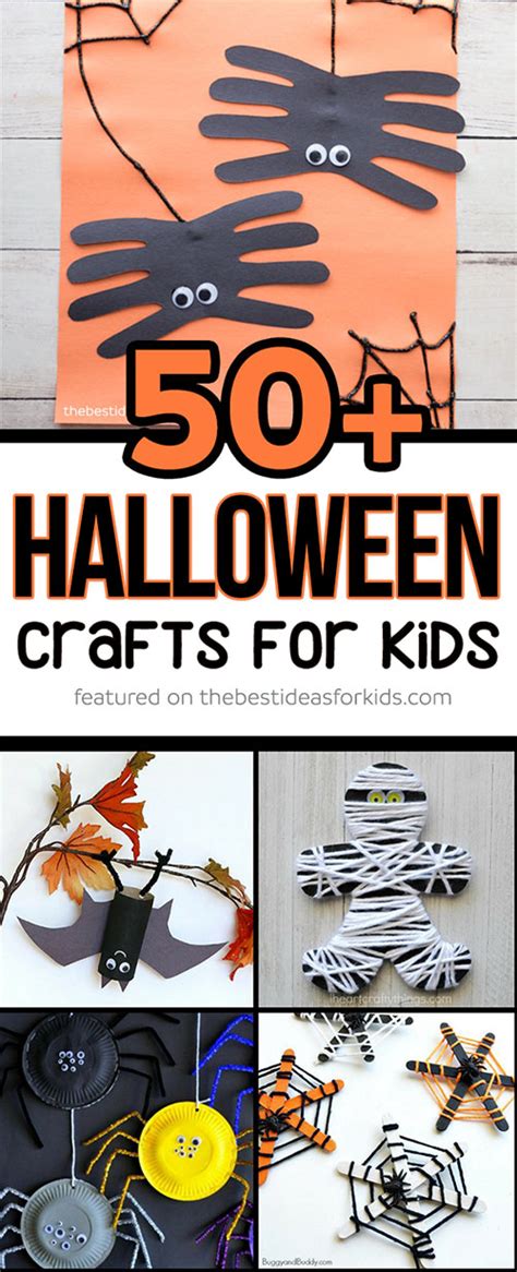 I needed one less thing to worry about. 50+ Halloween Crafts for Kids - The Best Ideas for Kids