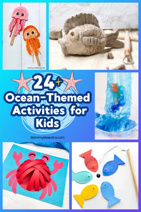 Mommy Maestra 24 Ocean Themed Activities For Kids