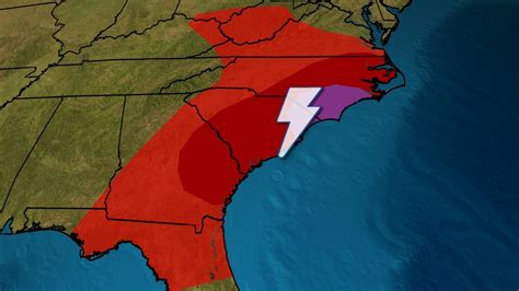Severe Thunderstorm Maps Tracker Radar Timing Forecast Weather