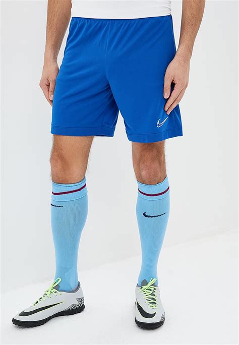 Шорты спортивные Nike Dri Fit Academy Mens Soccer Shorts цвет синий