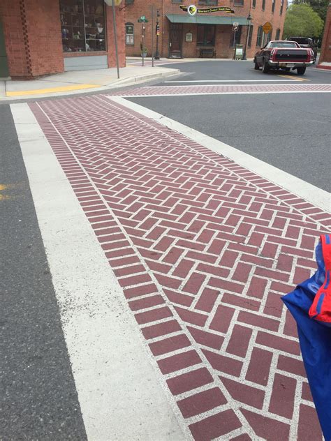 These Arent Actually Bricks Its Just White Paint On Red Cement