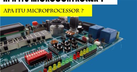 Pengertian Mikroprosesor Dan Mikrokontroler Miraclewijaya Com