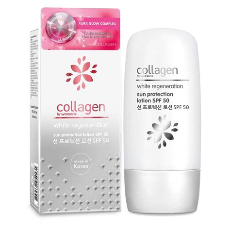 Collagen By Watsons White Regeneration Sun Protection Lotion Spf50 50ml