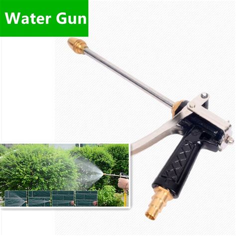 Multi Function High Pressure Long Water Gun Hand Dispenser Sprayer Water Garden Watering Flower