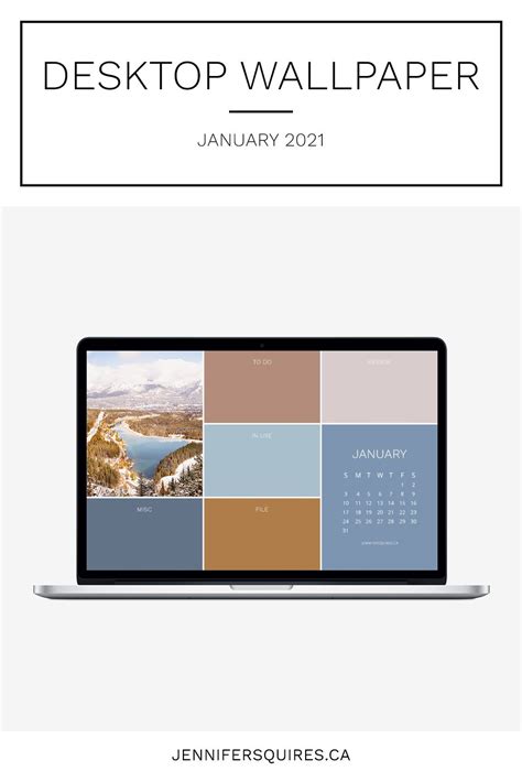 Free Download January 2021 Wallpaper With Calendar For Iphone And