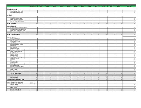 Personal Monthly Cash Flow Statement Template Excel Excel Spreadsheet