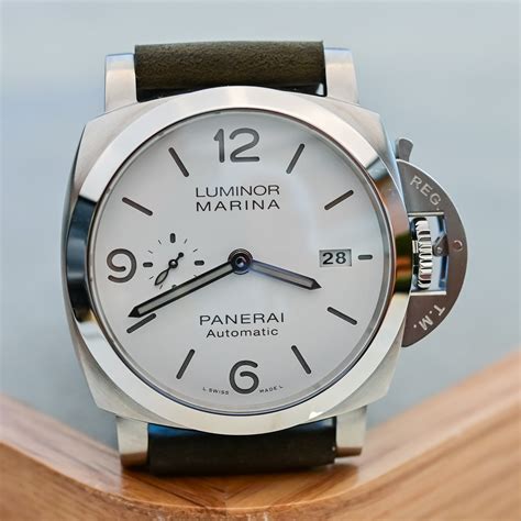 Panerai Luminor Marina 44mm White Sandwich Pam01314 Hands On