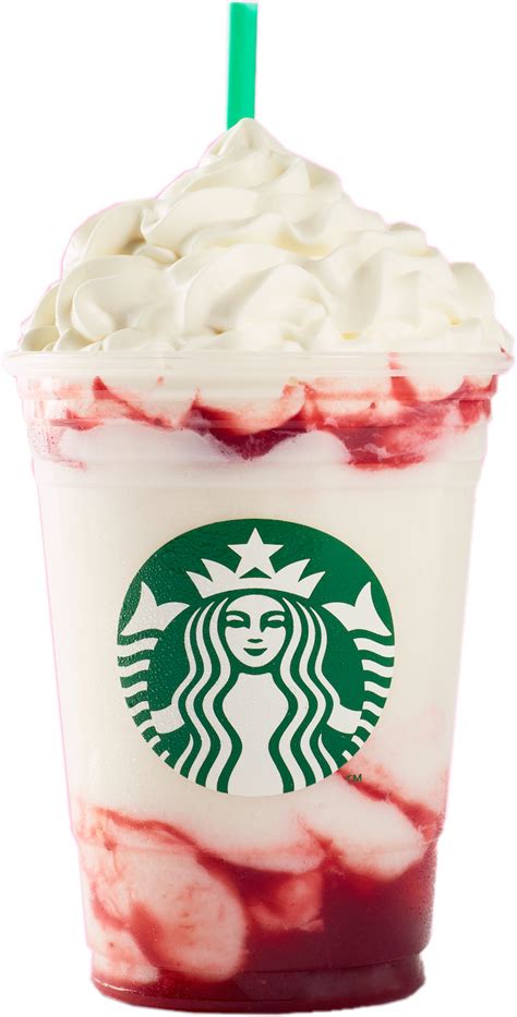 Starbucks Drink Cream Strawberry Sticker By Honeyidols