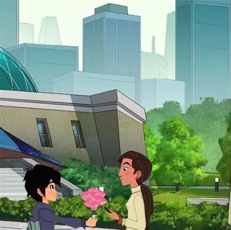 Hiro Giving Karmi Flowers By Oreillyotarku On Deviantart Gravity Falls Fan Art Big Hero 6