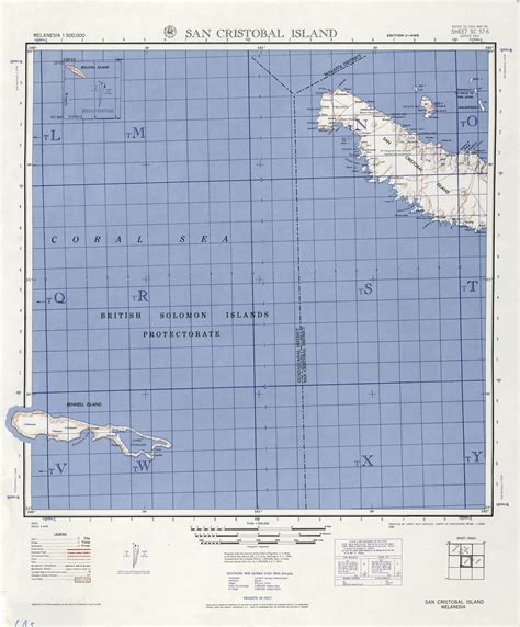 San Cristobal Island 1944 Solomon Islands