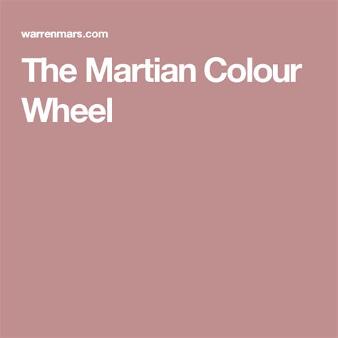 The Martian Colour Wheel Studio Photography Lighting Light Photography