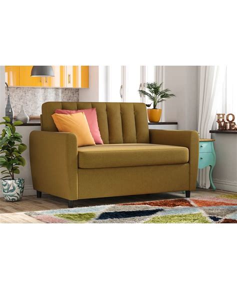 Novogratz Collection Novogratz Brittany Sleeper Sofa With Certipur Us Certified Memory Foam