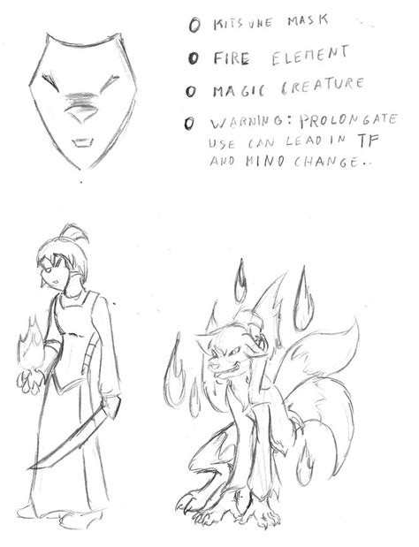 How To Draw A Kitsune Mask
