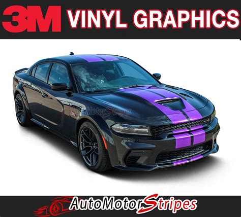 2015 2022 Widebody Dodge Charger Racing Stripe S Pack Rt Scat Pack Srt