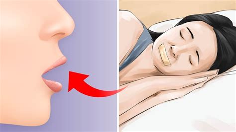 how to stop mouth breathing and swallowing air youtube