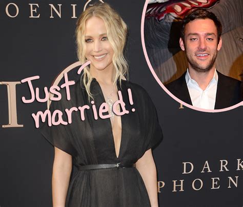 Jennifer Lawrence Cooke Maroney Are Officially Married Perez Hilton