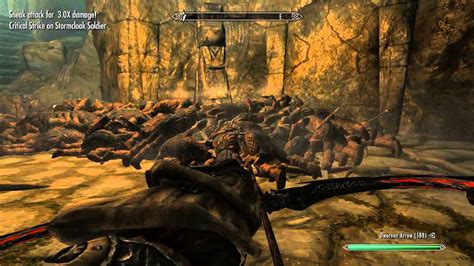 Skyrim How To Level Up Sneak And Archery Up To 100 Fast And Infinite