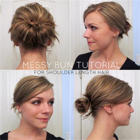 Short but really big hair messy bun. 48 Messy Bun Ideas For All Kinds of Occasions