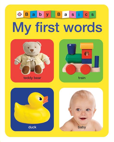 Baby Basics My First Words Board Book