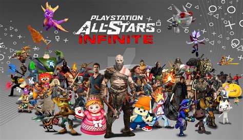 Playstation All Stars Infinite Poster Updated By Purpledragon267 On