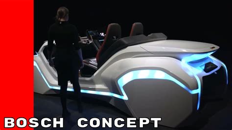 Bosch Concept Car At Ces 2017 Youtube