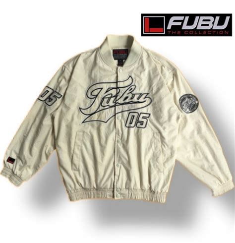 Fubu Classic Vintage Rare Official Collectors Edition Varsity Baseball Jacket Bomber Original