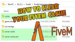 How To Clear Your Fivem Cache Doovi