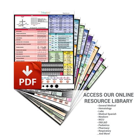 Free Printable Nursing Reference Cards Printable Templates