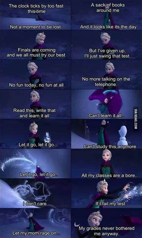 Elsa Let It Go Parody Funny Disney Jokes Disney Memes Disney Jokes