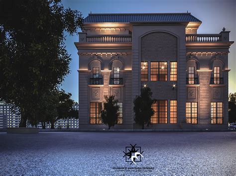 Classic Villa On Behance