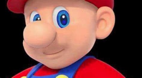 Shaved Mario Know Your Meme