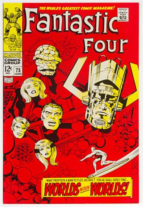 Fantastic Four 75june 1968jack Kirbyjoe Sinnott Ca In