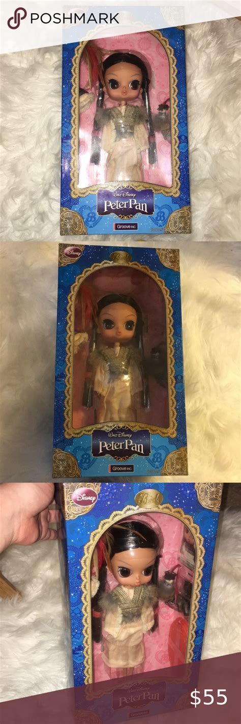 Disney Peter Pan Tiger Lily Pullip Byul Doll Rare Collectors Item