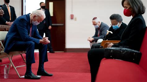 Joe Biden Listens to Anguish at a Black Church in Wilmington - The New