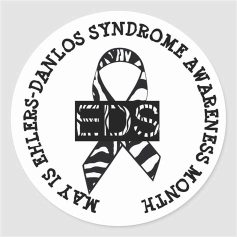 May Is Ehlers Danlos Syndrome Month Stickers In 2021