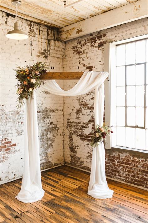 Simple Flower Arch Wedding Ulsdagro