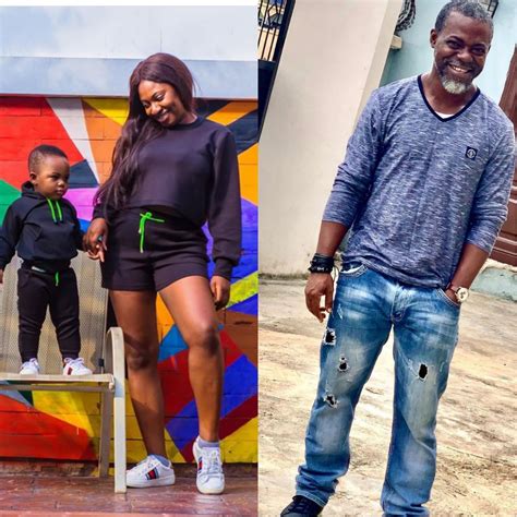 Yvonne Jegede Snubs Ex Husband Abounce Celebrates Other Men On Father